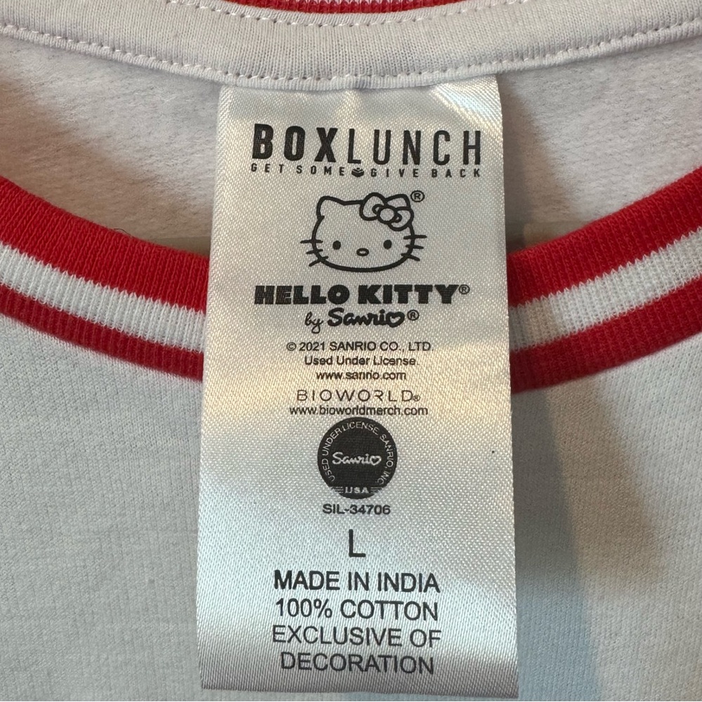 Box lunch Hello Kitty Red and White Size L - Picture 6 of 6